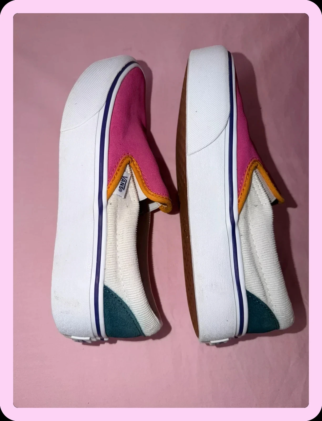 Vans Classic no Slip-On roze oranje maat 36,5 – photo 8